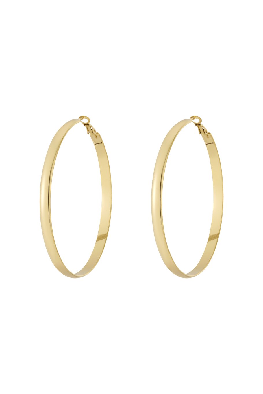 Gouden ring oorbellen