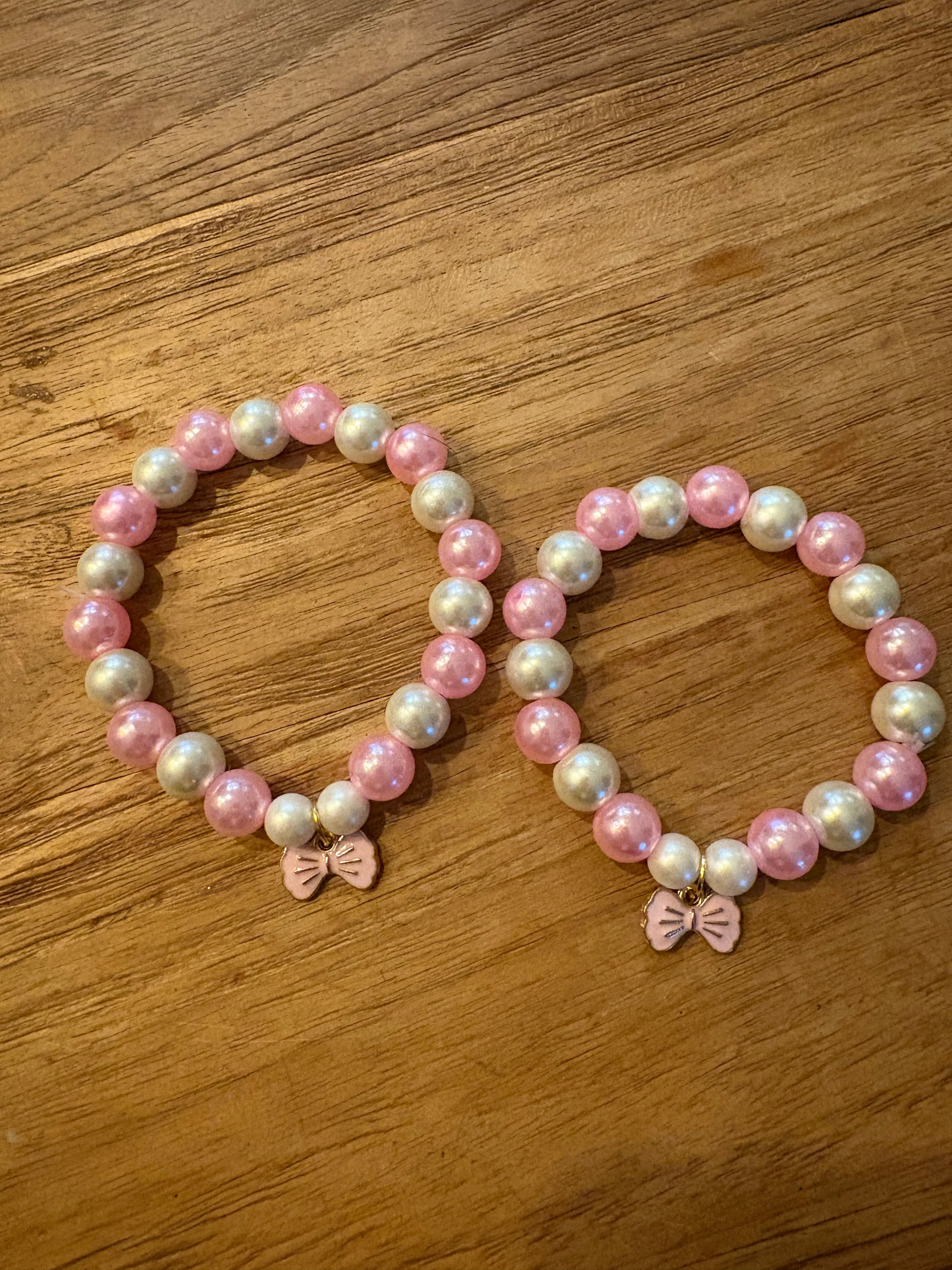 Moeder dochter armbandjes set