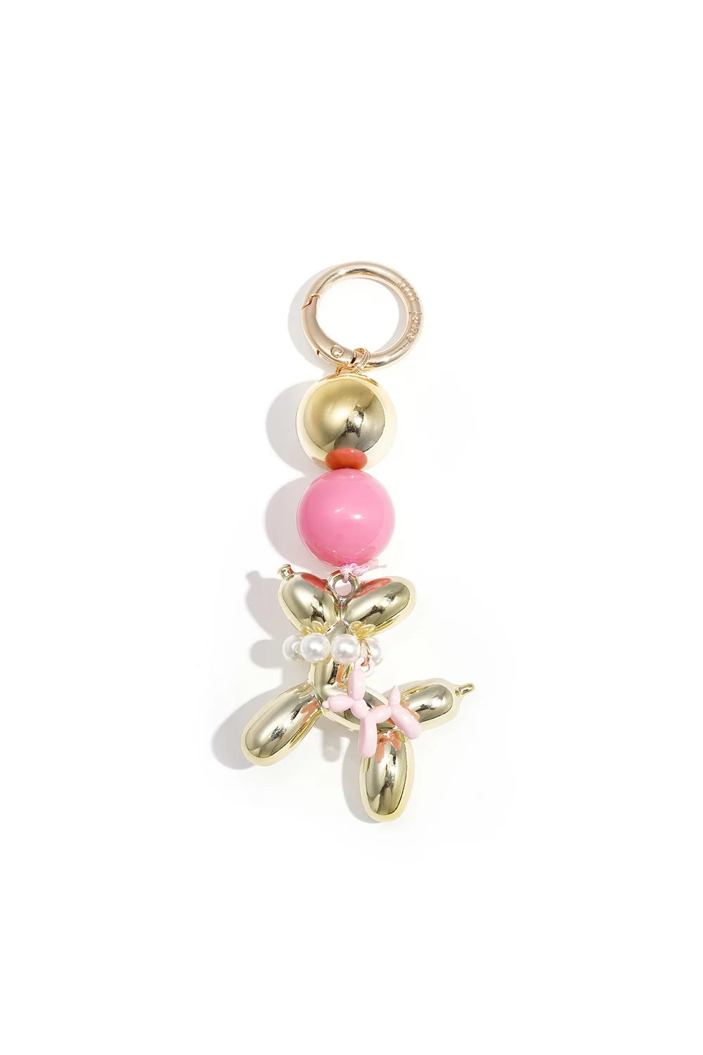balloondog goud sleutelhanger