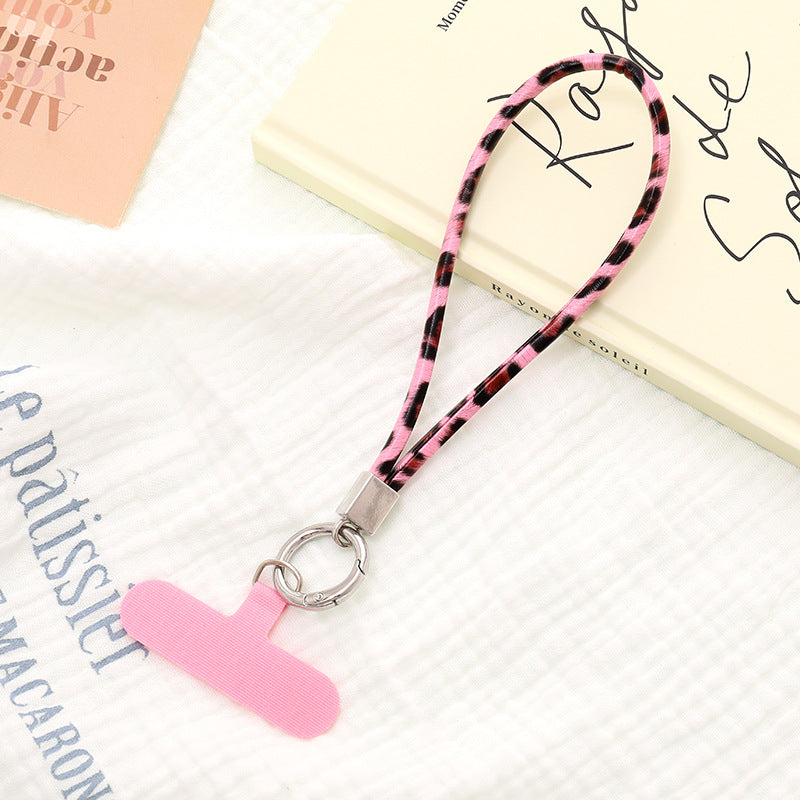 telefoonkoord panter print