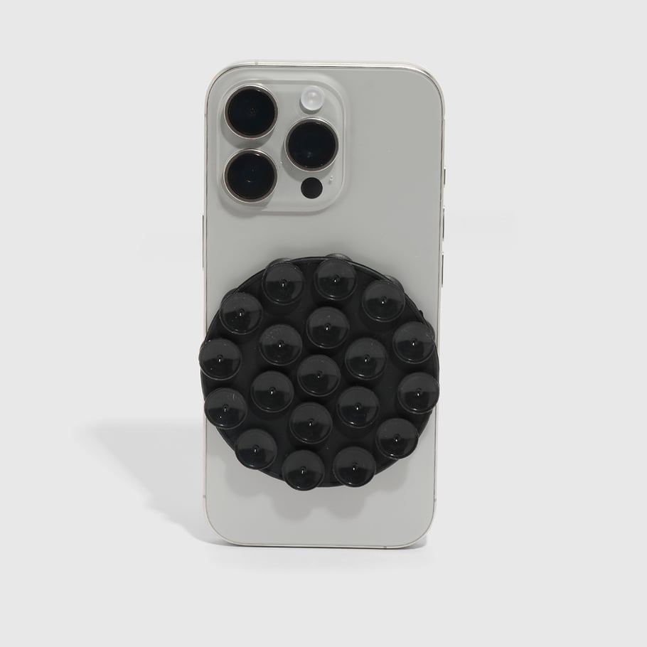 Telefoon anti slip zuignap rond
